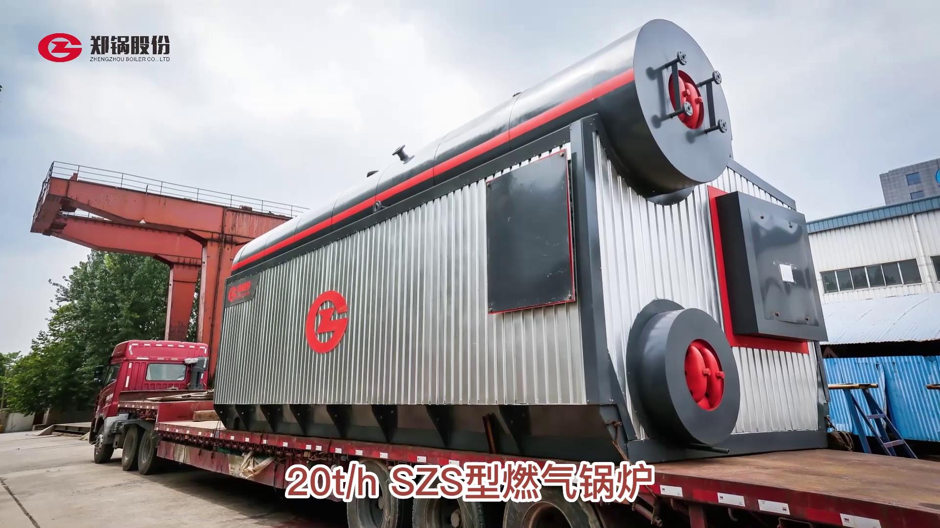 大宝娱乐20吨燃气锅炉出口伊朗